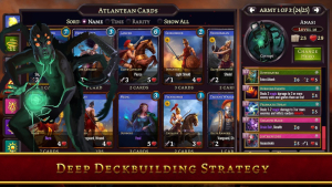 Beautiful artwork, deep deckbuilding