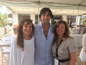 Ignacio “Nacho” Figueras served as both host and player at the Charity Polo event for the Boy& Girls Club of Wellington.