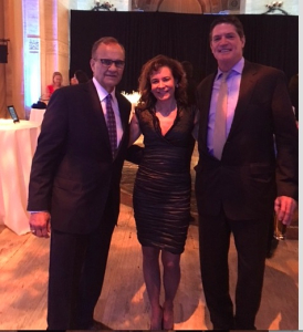 Joe Torre with Cara Familet and Chauncey Lufkin