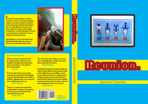 Front and Back cover of "Reunion"