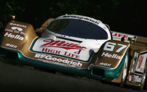 PORSCHE 962 Miller Race Car Tours with Festivals of Speed
