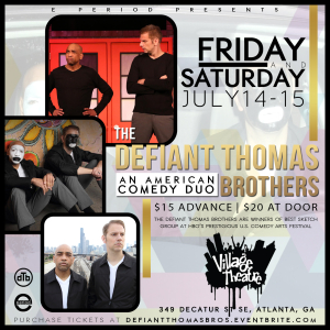Flyer of The Defiant Thomas Brothers