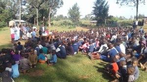Used laptops from Roaring Fork Valley & Texas given to Kambura Primary School in Kapkesembe