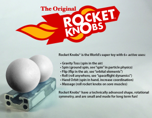 Rocket Knobs Product Uses