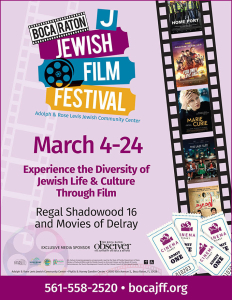 Boca Raton Jewish Film Festival Poster