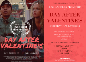 "Day After Valentine's" Premiere Flyer