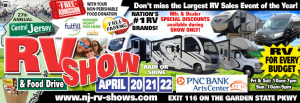 27th Annual Central Jersey RV Show & Food Drive