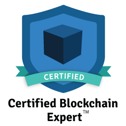 Certified Blockchain Expert badge
