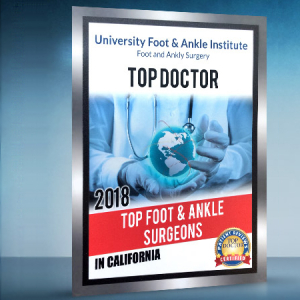 Top Doctors Award, Best Foot and Ankle Surgeons in California