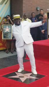 Cedric the Entertainer Celebrates His Star Located at 6212 Hollywood Boulevard on the Hollywood Walk of Fame