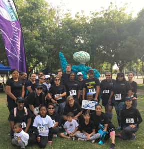 Participants in the Healings in Motion and Stroke Awareness 2017 5K Run, Walk, Roll