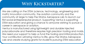 Why Kickstarter to launch Ventus?