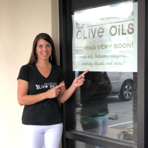 Owner Andrea Gebbia outside the new Carrollwood location