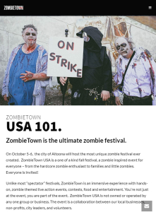 ZombieTown is the ultimate zombie festival