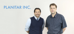 Planitar Inc. Co-founders Kevin Klages (L) and Alex Likholyot