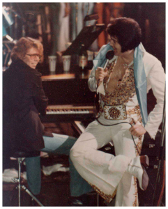 Bobby Ogdin and Elvis Presley