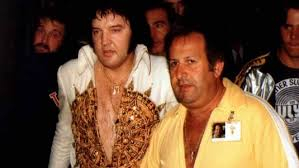 Joe Esposito and Elvis Presley
