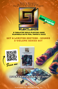 GiantLands Kickstarter Promo Poster