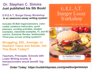 G.R.E.A.T. Burger Essay Workshop Photo