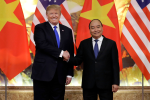 Image of Trump Kim Summit, Hanoi, Vietnam.