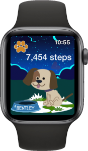 Puppy Walk on Apple Watch