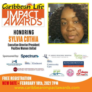 Carribean Life Annual Impact  Awards Virtual Honoree Sylvia Cothia
