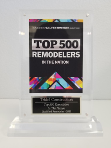Tridel Construction Named in The Qualified Remodeler Top 500 in 2021