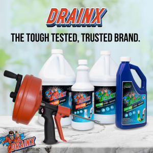 DrainX is a Tough, Tested, Trusted Brand