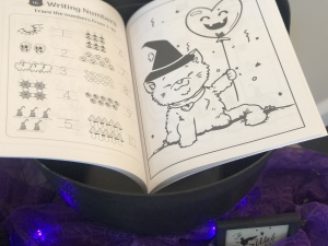 Halloween Activity Book For Kids Who Love Cats by Marie Sol, Interior