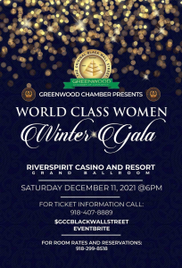 The Greenwood Chamber of Commerce World-Class Women's Winter Gala