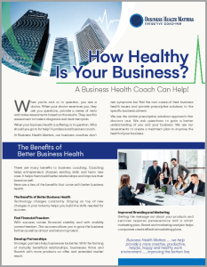 How Healthy is Your Business?