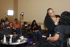 Makeup Class at the Black Beauty Expo