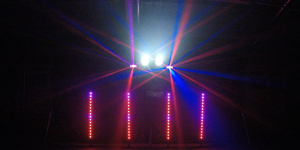 A Studio 54 inspired light show