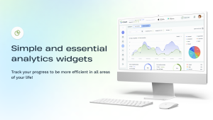 Simple and essential analytics widgets