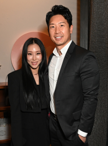 Hailey Yoo and Dr. Donald Yoo at Moritek Beauty x GR8T Magazine Launch Party