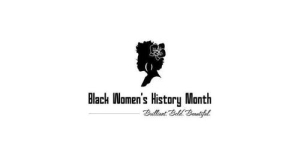 Black Women's History Month Logo