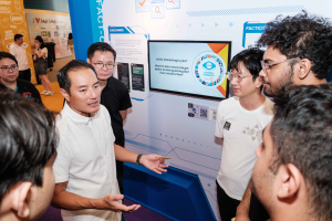 SMS Tan discussing false news and GenAI hallucinations videos