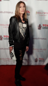 Deena Trudy at the "Night Mistress" premiere at TCL Chinese Theatre in Hollywood on Jan. 23rd 2024