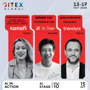 October 15th Fireside chat and October 16th AI Workshop at GITEX