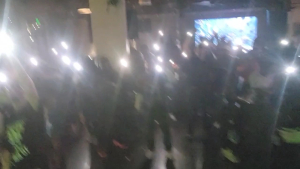 Lights Up as the Show Starts