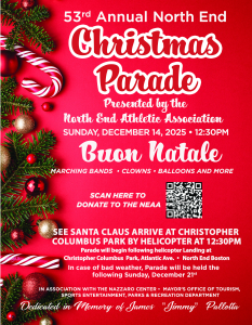 North End Athletic Association Presents the 53rd Annual North End Christmas Parade