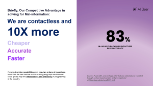 MSRD has 83% accuracy and is more than 10X less random than other polygraph modalities in our lab study
