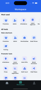 QuickTrack mobile app