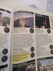 Proof of Award winning