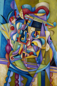 Composer at the table