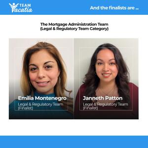 Vacatia's Mortage Administration Team