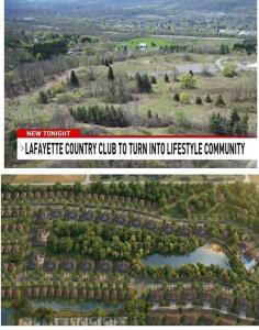 Lafayette Hills Estates + Country Club Concept masterplan