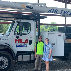 Arborist William Manuel & Miley Marchand