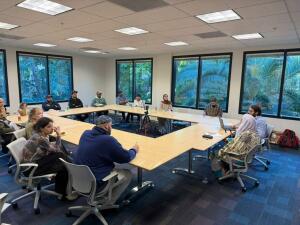 Sheikh Al-Karkari Addresses Researchers at Stanford University
