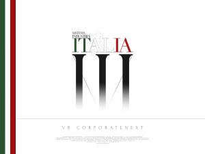 SISTEMA INDUSTRIA ITALIA Project